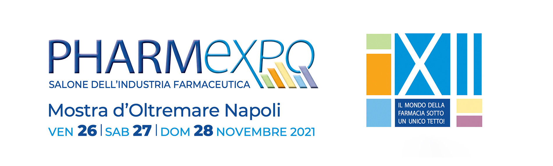 Pharmexpo. Mostra d’Oltremare in Naples, 26-28 November 2021