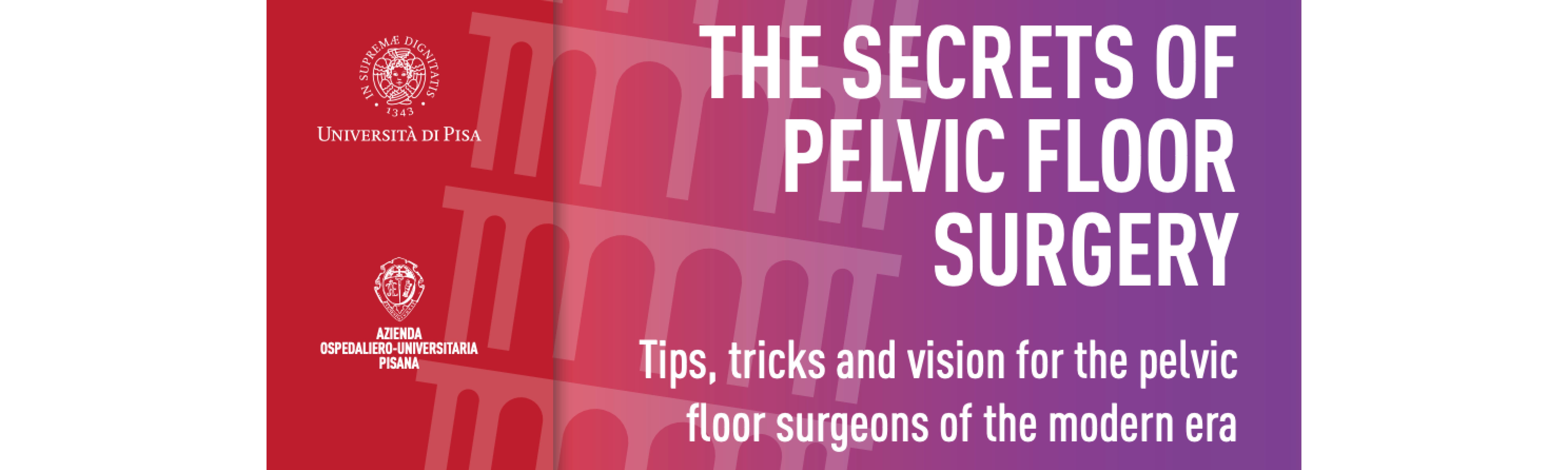 International Congress The Secrets of Pelvic Surgery 8-9 May 2023, Pisa